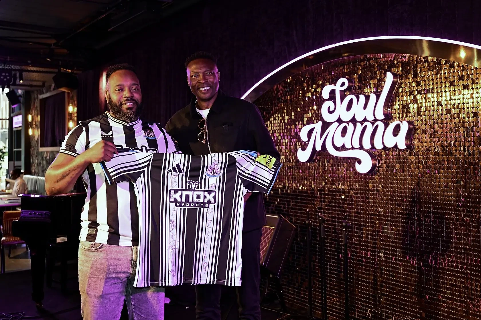 Newcastle United celebrate 'The Black Geordie Club' at London event
